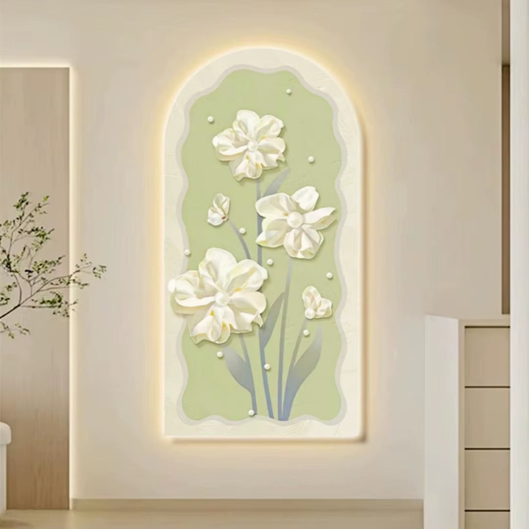 Modern LED Wall Lamps Foyer Living Room Home Decoration Art Mural Lights Corridor Kitchen Bedroom Interior Wall Lighting Lustre